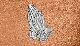 DNSEMP-C-516-GD-SH-CP Empire Corner Silver Hands Shim Copper